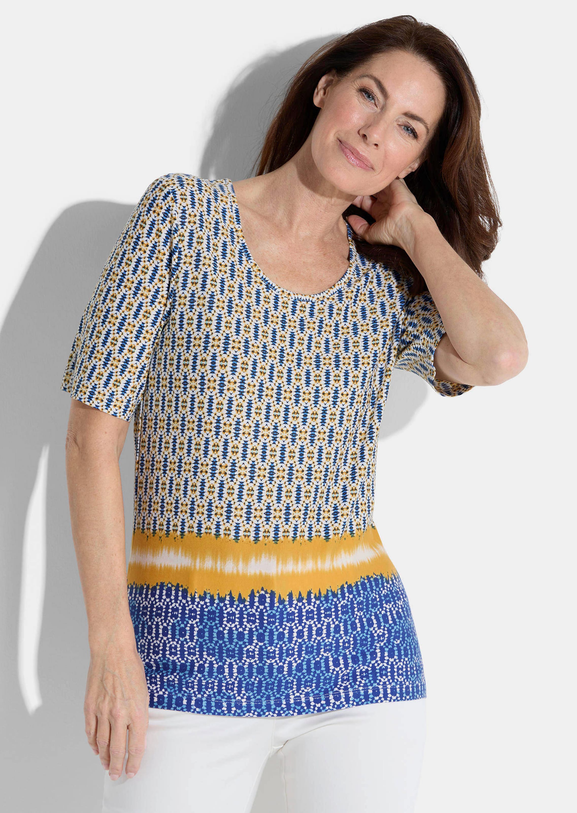 Shirt mit Ethno Print