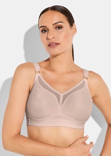 Soutien-gorge sans armatures avec bretelles rembourrées thumbnail 1