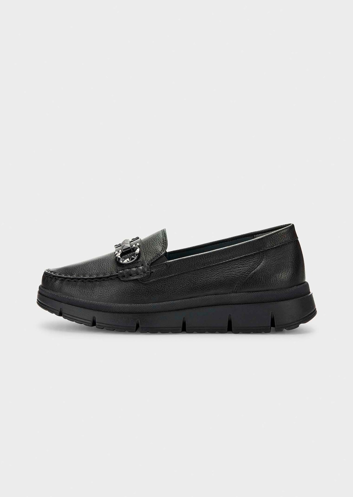 Elegante Mokassins aus Leder