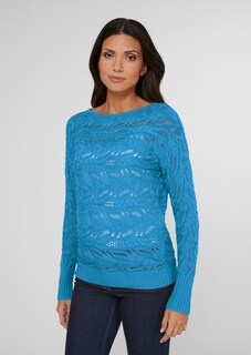 Strickpullover mit Zopfmuster thumbnail 2