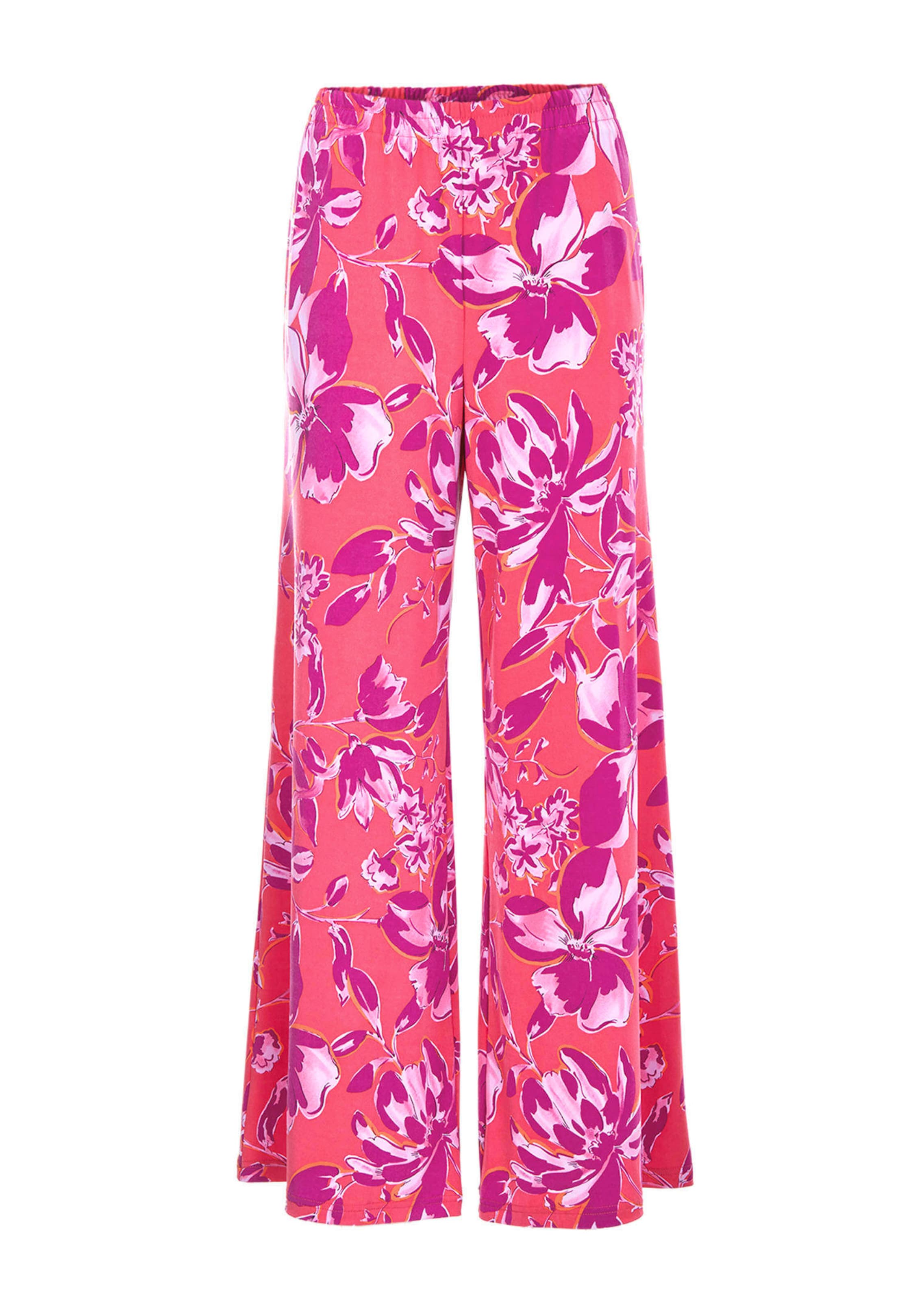Palazzo-Hose mit sommerlichem Druck