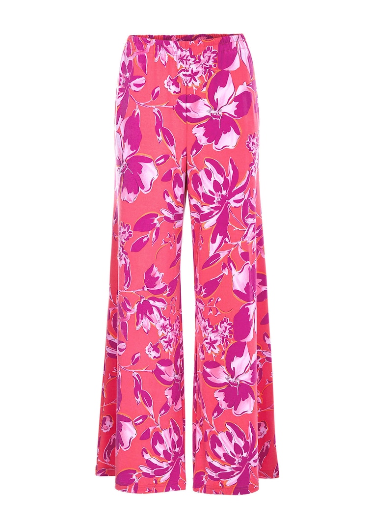 Pantalon palazzo imprimé