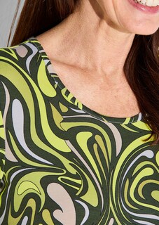 T-shirt imprimé en jersey de viscose thumbnail 3