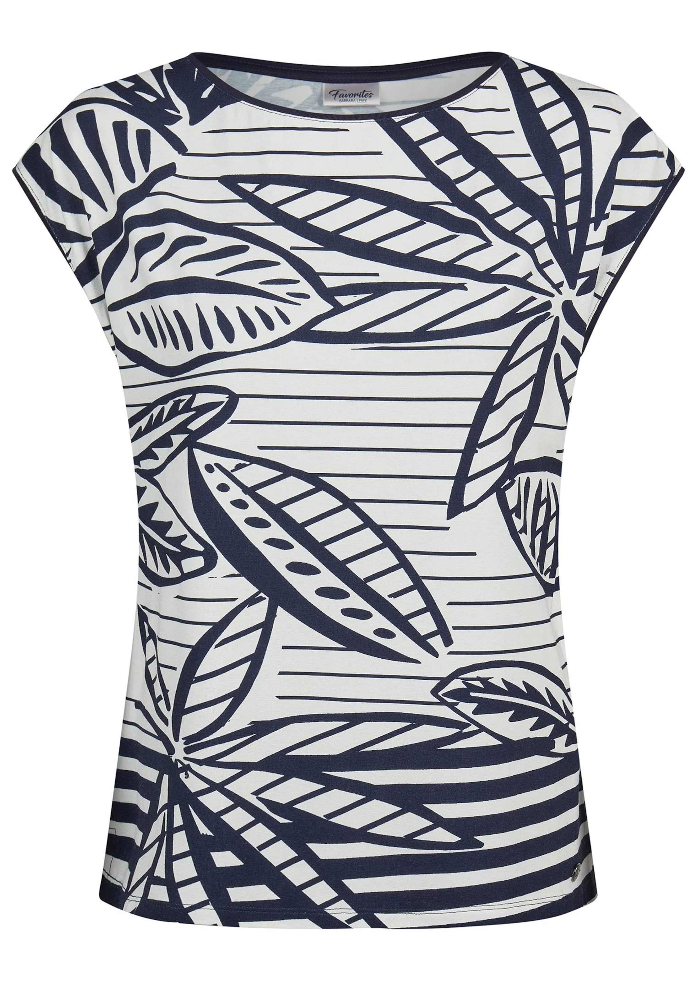 T-shirt en jersey de viscose, style marin