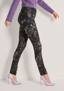 5-Pocket-Hose mit floralem Allover-Print thumbnail 5