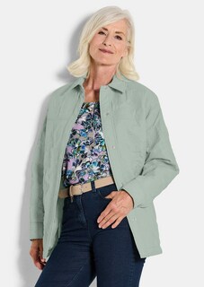 Surchemise avec motif floral en relief thumbnail 4
