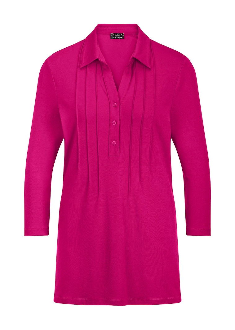 Tuniekshirt van jersey met biesjes