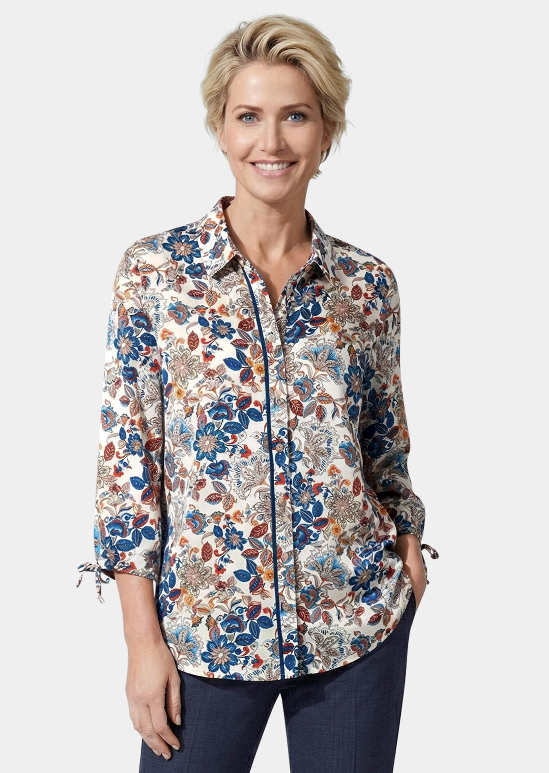 Gedessineerde blouse