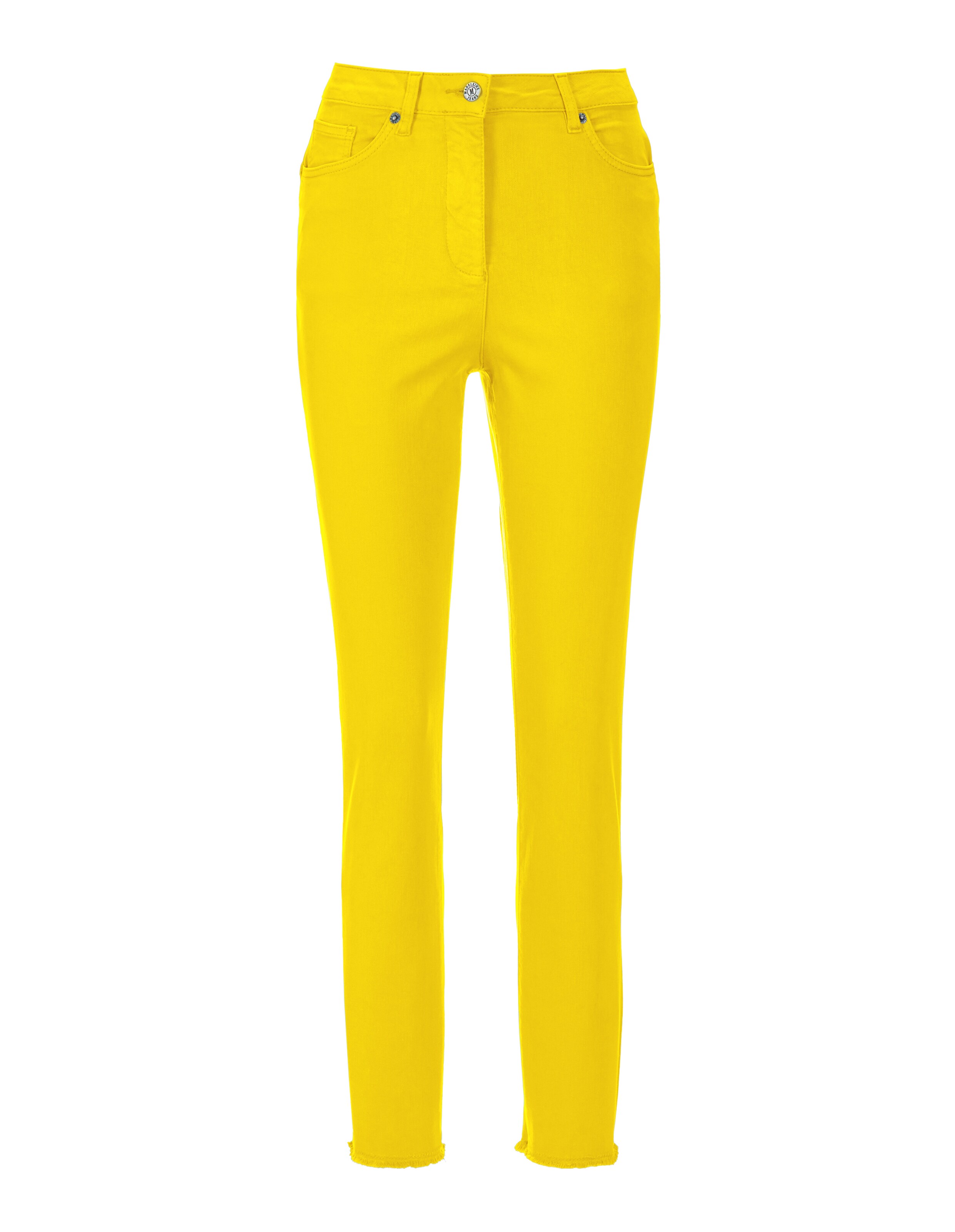 Jeans mit feinem Fransensaum thumbnail 7