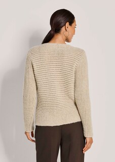Strick-Pullover mit Struktur und Glanz-Akzenten thumbnail 4