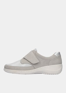 Slipper aus Leder und Textil thumbnail 4