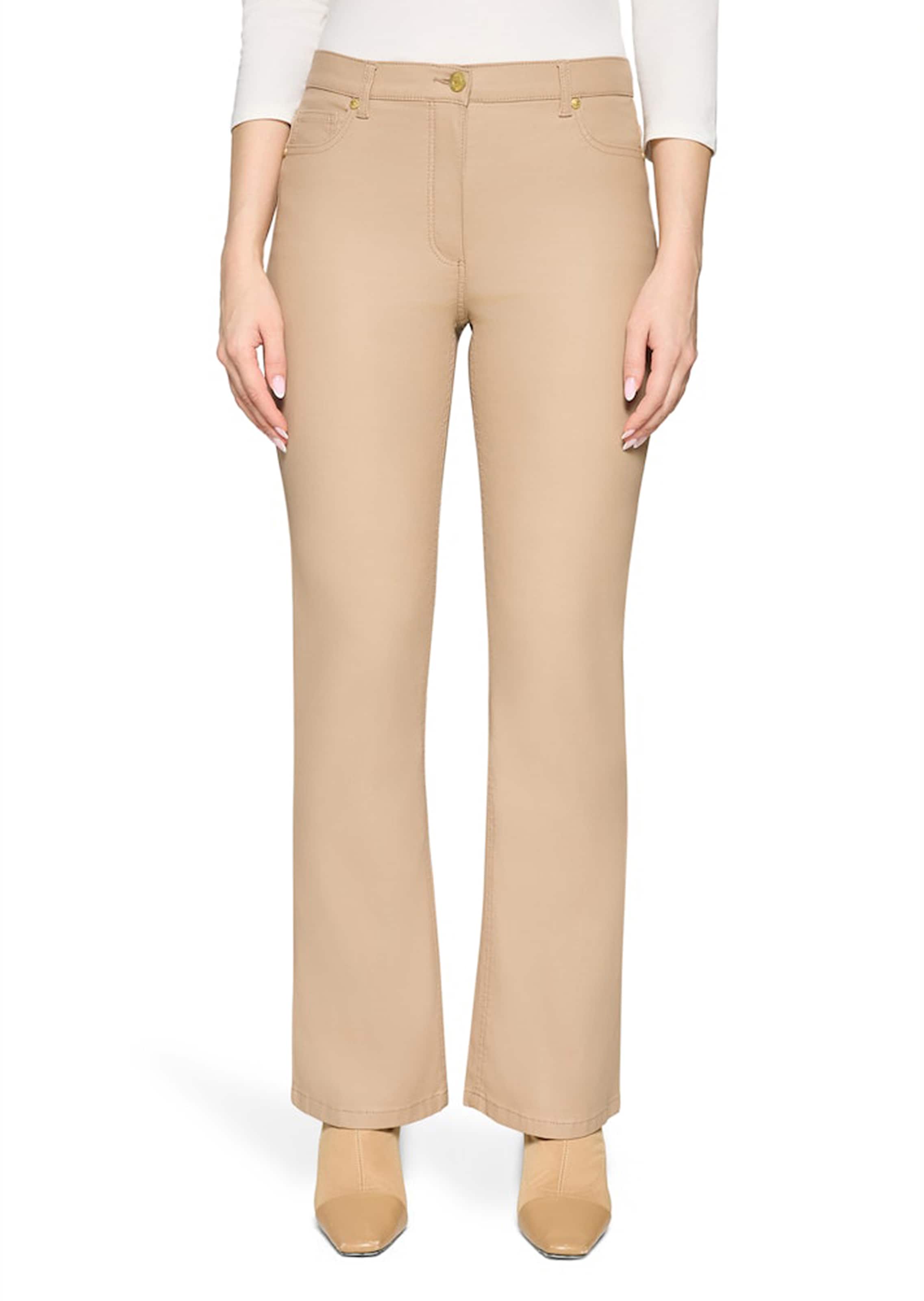 Gerade Hose "Sina Perfect Body" mit Beschichtung