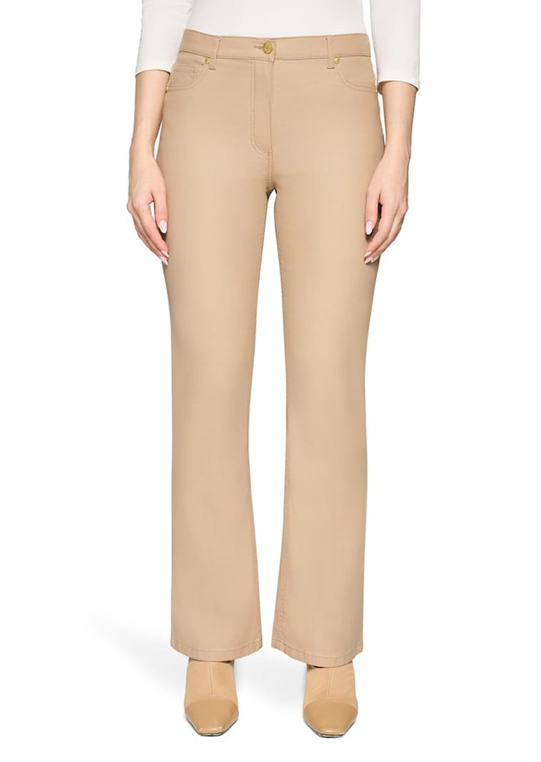 Rechte broek Sina Perfect Body met coating