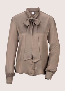 Satinbluse mit Schluppe thumbnail 7