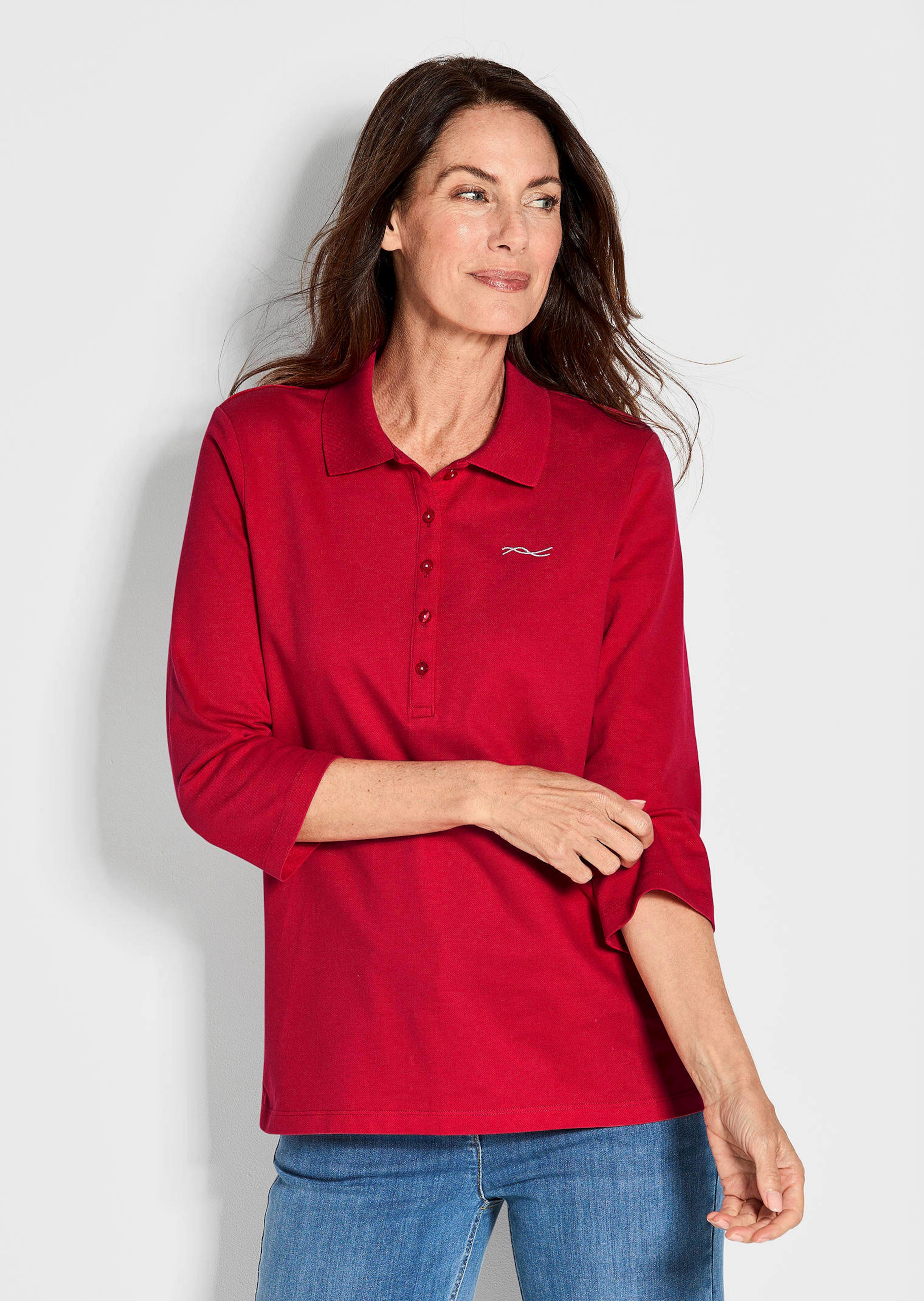 Poloshirt van eersteklas piquéstof