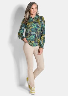Blouse van soepel viscose-satijn thumbnail 2