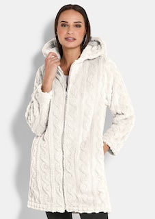 Veste polaire douillette avec capuche thumbnail 1