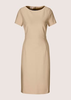 Robe fourreau avec encolure bateau et manches courtes thumbnail 7