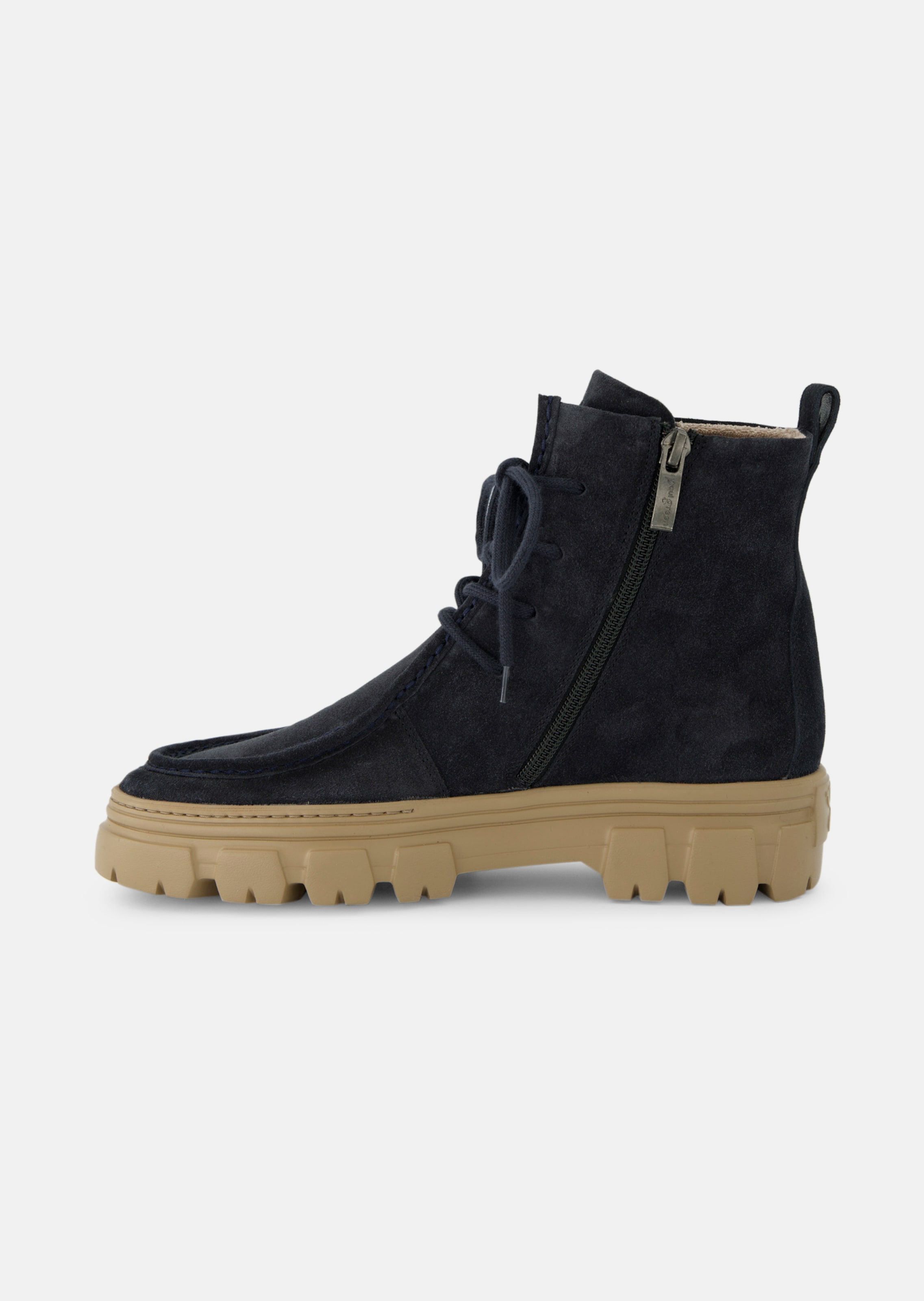 Stiefeletten im Mokassin-Stil