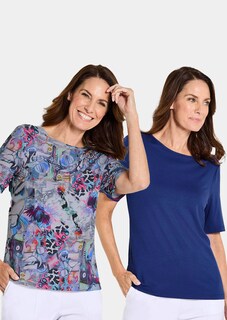 T-shirt en jersey en lot de 2 thumbnail 7