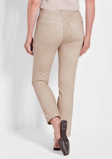 Gemusterte Hose CARLA in schimmerndem Blumenprint thumbnail 3