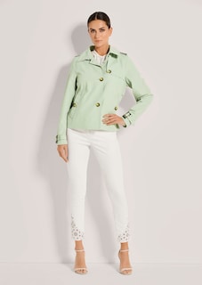 Korte jas in trench-stijl thumbnail 3