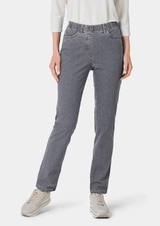 Edel geschmückte Jeansschlupfhose thumbnail 1