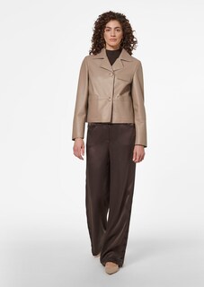 Veste. Cuir nappa d'agneau thumbnail 3