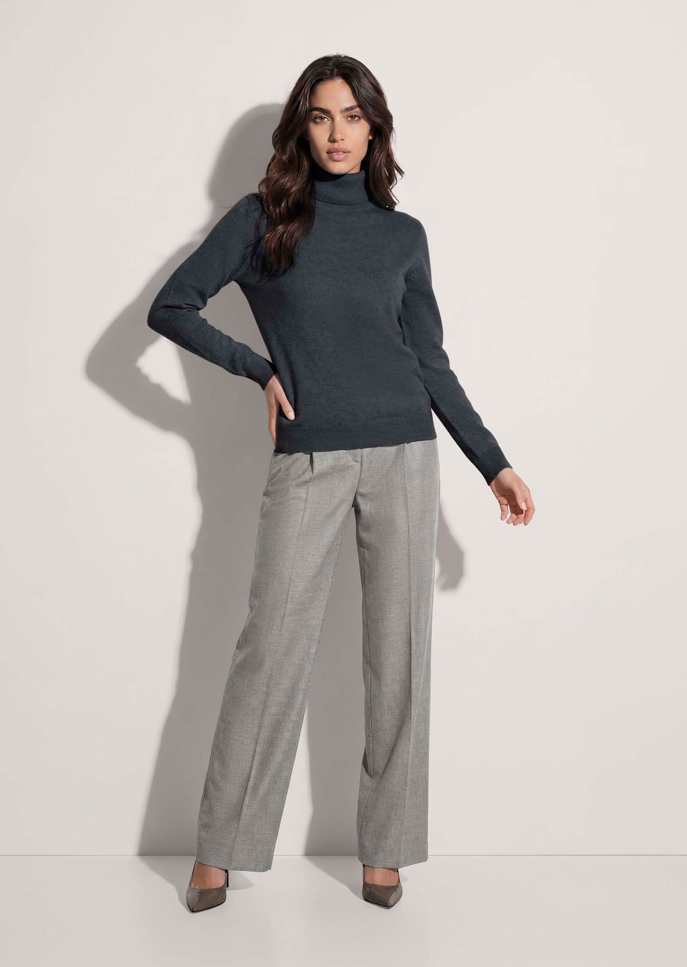 Pullover aus Kaschmir mit Rollkragen