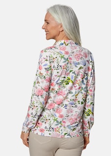 Ausdrucksstarke Jerseybluse mit Stretchanteil thumbnail 3