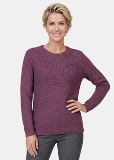 Pflegeleichter Pullover in hochwertiger Rippenstruktur thumbnail 1