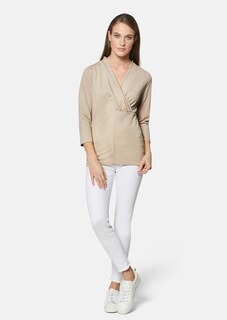 Shirt mit 3/4-Ärmeln und modischer Raffung thumbnail 3