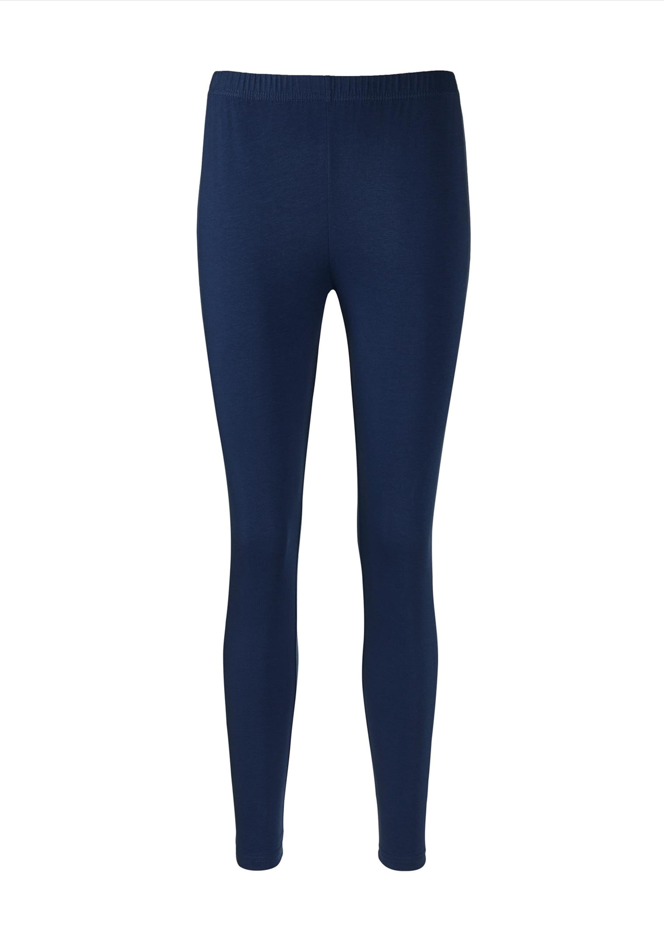 Stretch-Leggings aus gekämmter Baumwolle