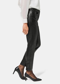 Broek in leerlook thumbnail 4