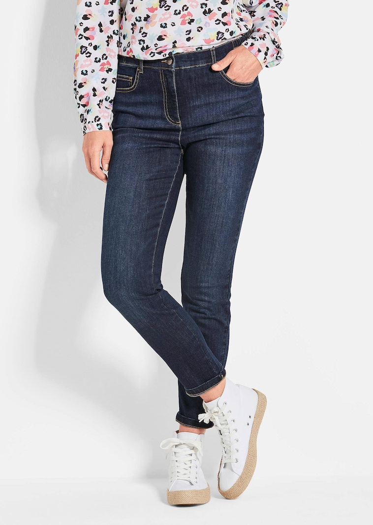 7/8-Jeans BELLA mit Strasssteinen