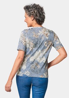 Gedessineerd shirt met pareltjes thumbnail 2