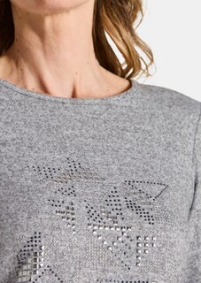 T-shirt à manches longues avec application thumbnail 5