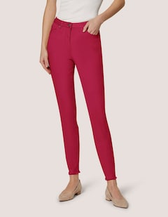 Jeans met fijne franjezoom thumbnail 2