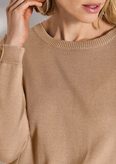Feinstrick-Pullover aus reiner Baumwolle thumbnail 6