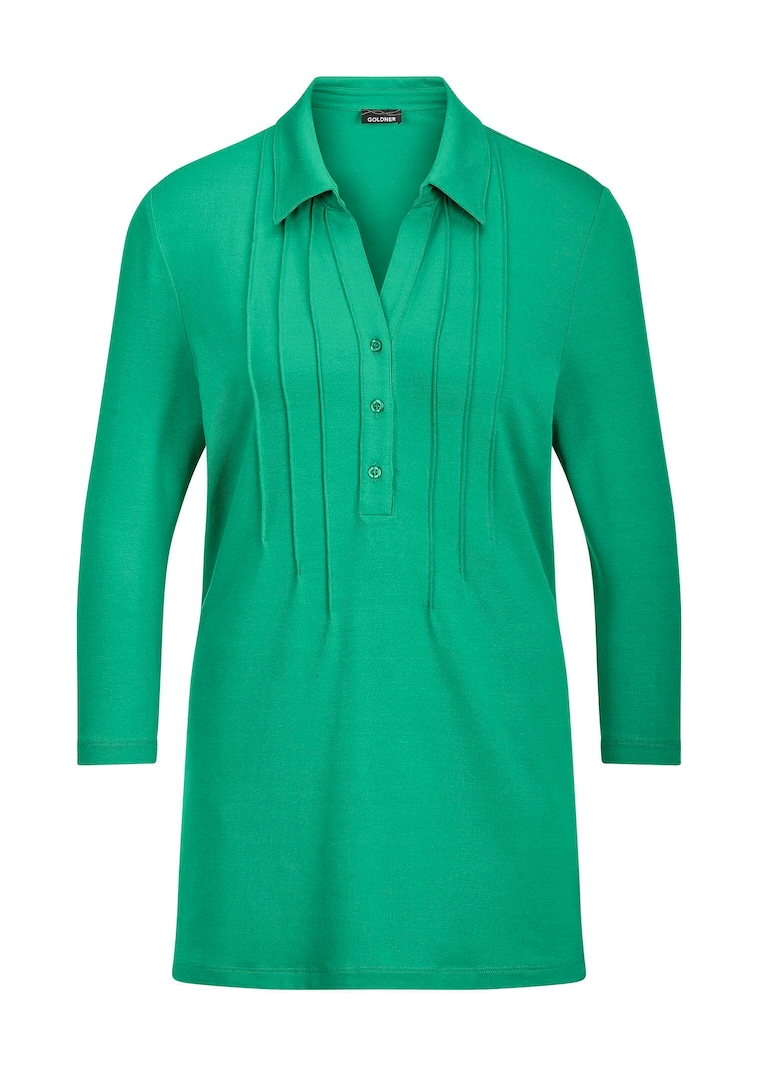 Tuniekshirt van jersey met biesjes