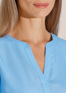 Schlupf-Bluse mit Ärmelriegeln thumbnail 6