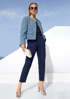 Kurzer Tweed-Blazer thumbnail 1