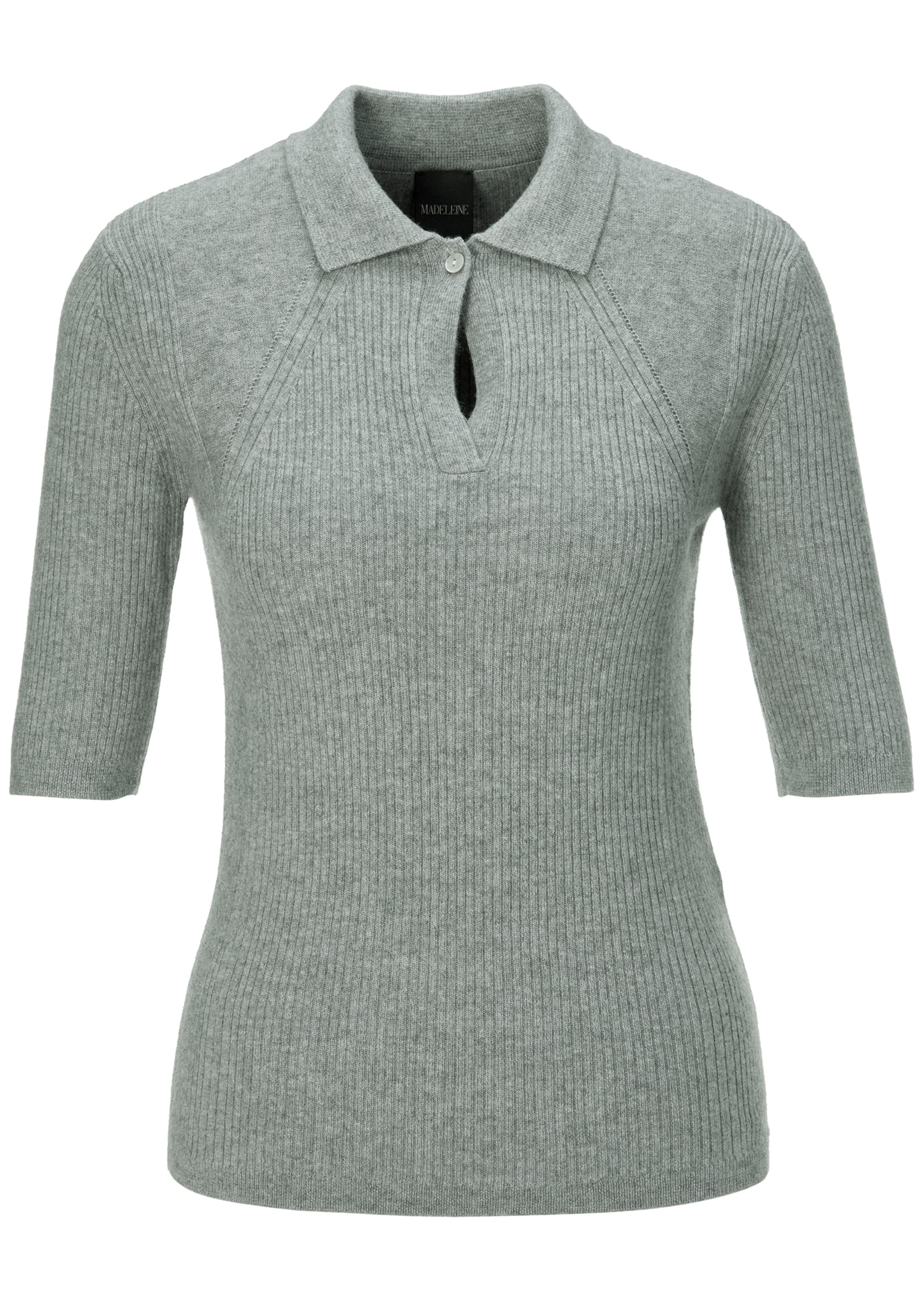 Pullover mit Polokragen