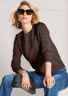 Feinstrick-Pullover aus reiner Baumwolle thumbnail 4