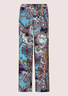 Weite Sommerhose mit Unikat-Print thumbnail 7