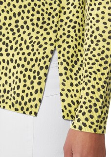 Oversized jumper with abstract leopard print thumbnail 6