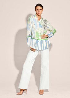 Blouse with unique print thumbnail 2