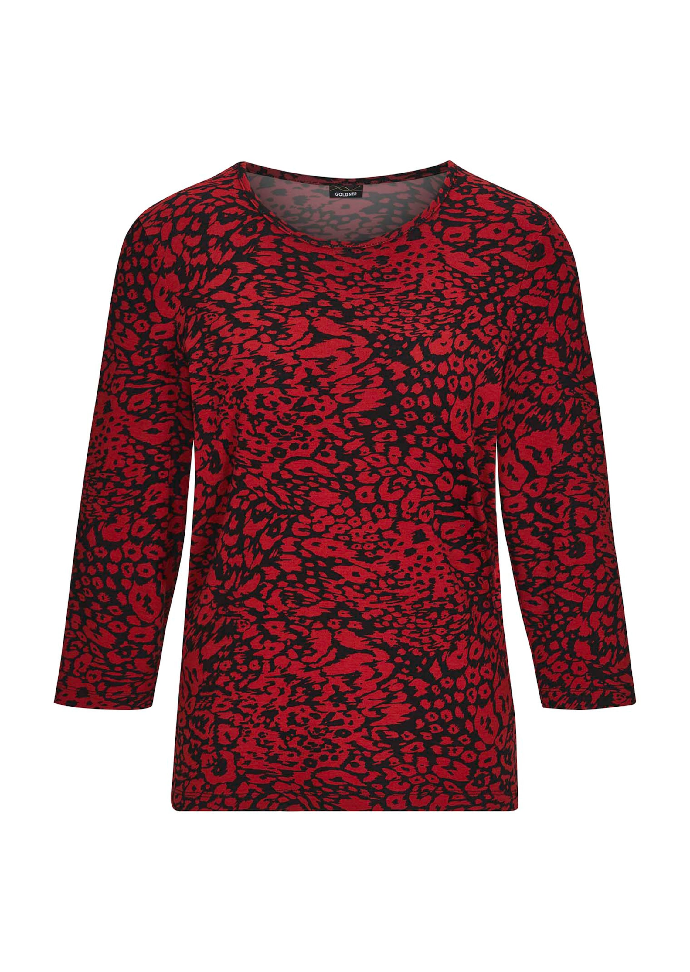 Viskoseshirt mit farbintensivem Animal Print