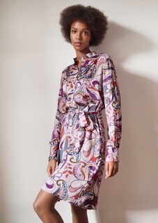 Paisley-Kleid aus Viskose thumbnail 1