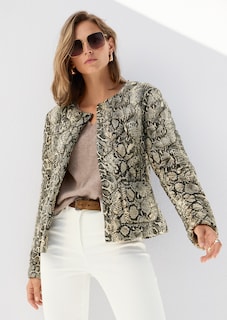 Steppjacke mit Unikat-Print thumbnail 1